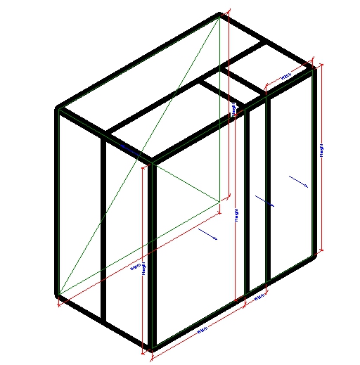 3 Way Splitter Duct Revit Family
